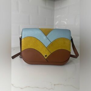 Kate Spade Nadine Patchwork Medium Flap Bag